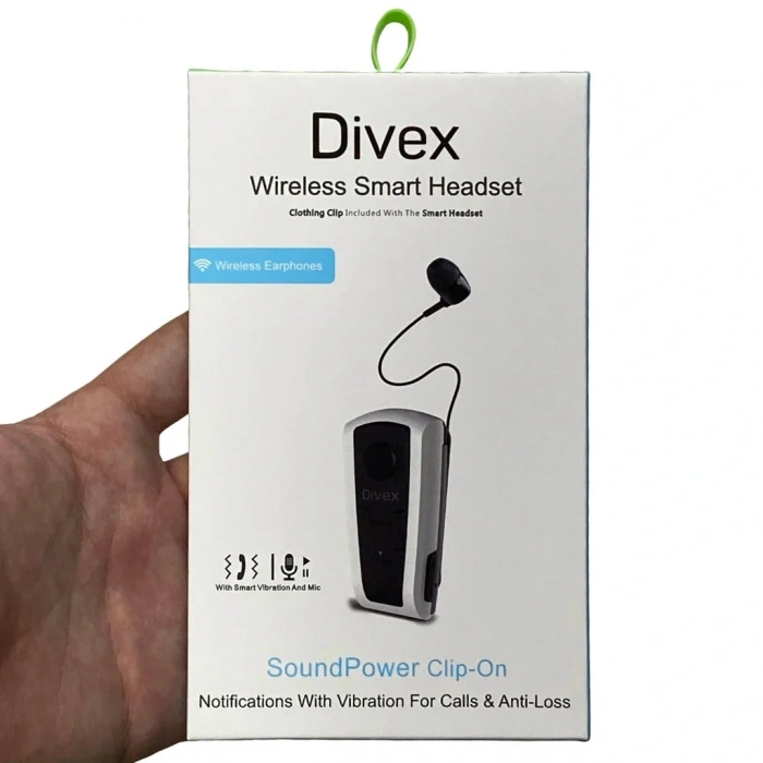 Divex Makaralı Kablolu Titreşimli Bluetooth Kulaklık DB-500