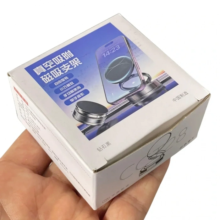Divex Manyetik Telefon Tutucu Araç İçi 360° Mıknatıslı Stand Gri DH-396