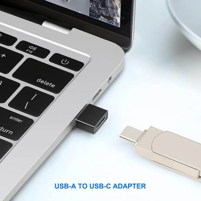Divex Type-C Dişi USB3.0 Erkek OTG Adaptör Çevirici Siyah DC-178