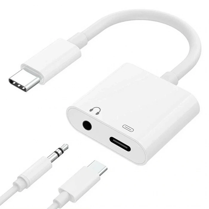 Divex Type-C Erkek 3.5mm Jack ve Type-C Dönüştürücü Adaptör DC-173