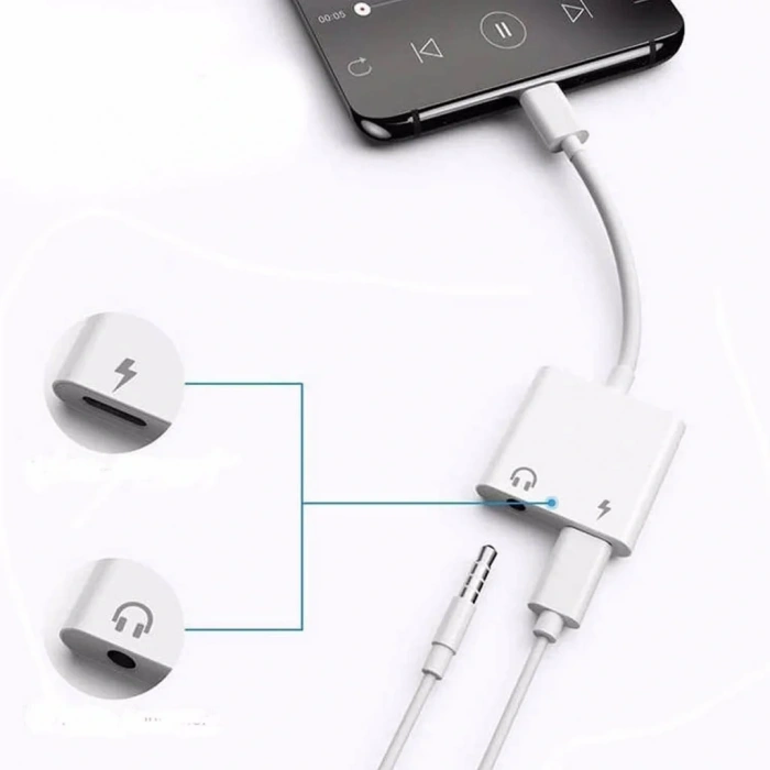 Divex Type-C Erkek 3.5mm Jack ve Type-C Dönüştürücü Adaptör DC-173