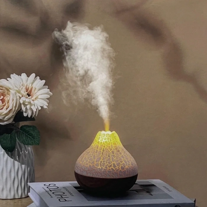 Divex Volkan Görünümlü Hava Nemlendirici Volcano Humidifier H-54