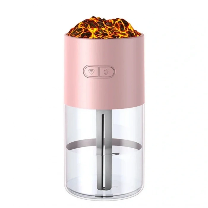 Divex Yanardağ Görünümlü Hava Nemlendirici Volcano Humidifier Pembe H-42