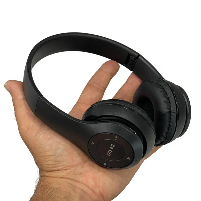 Divex Kulak Üstü Kablosuz Bluetooth Kulaklık Siyah DK-714