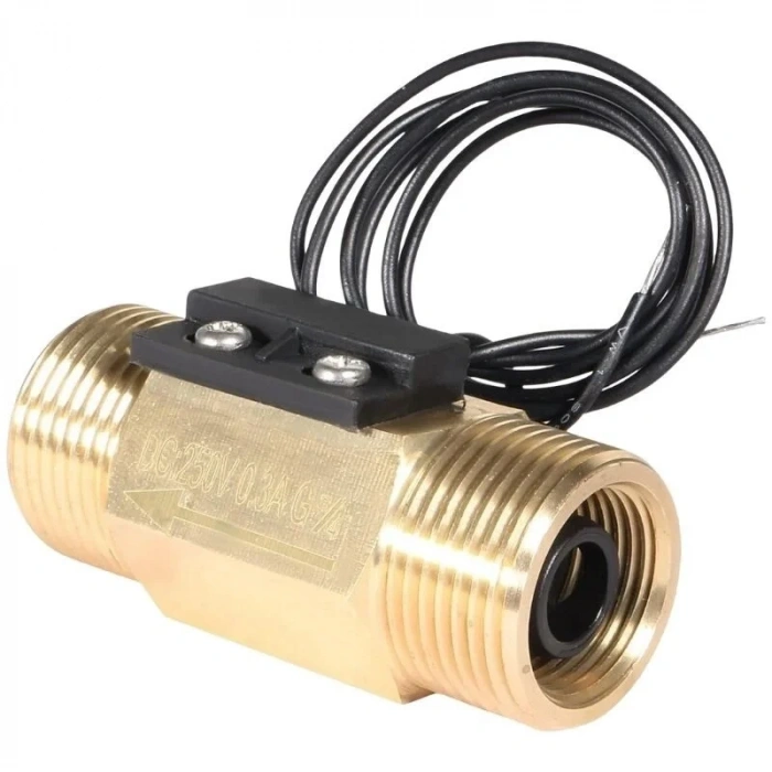 DN20 G3/4 DC 250V 0.3A Su Akış Sensörü