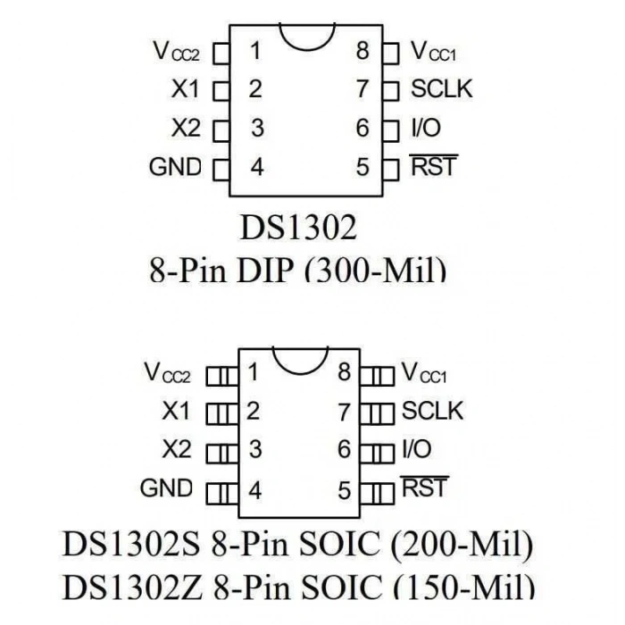 DS1302 SMD Entegre
