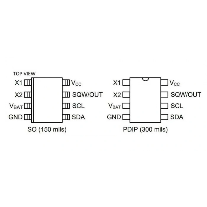 DS1307Z SOIC-8 SMD Entegre