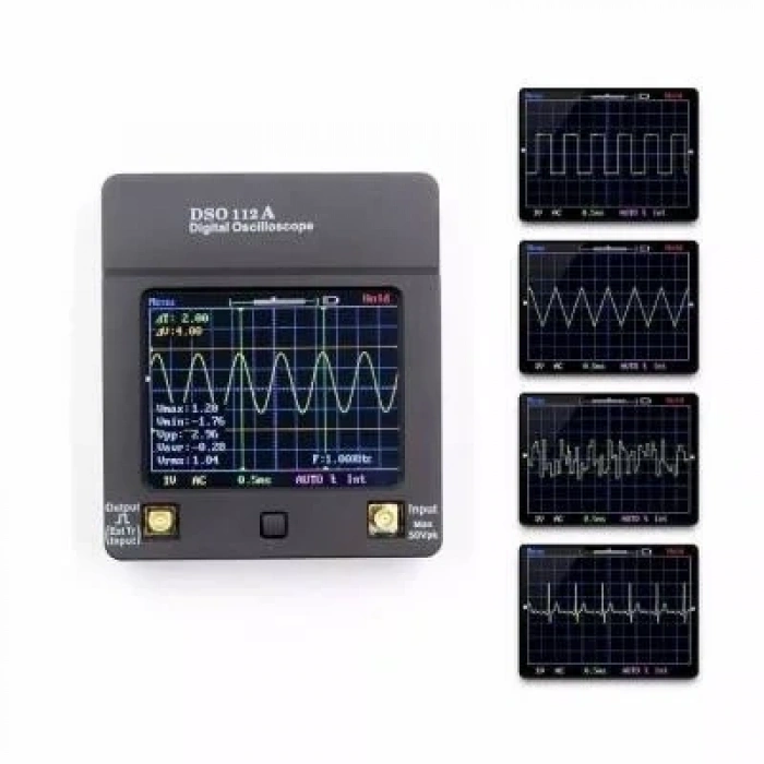 DSO112A TFT Dokunmatik Ekran Osiloskop 2MHz 5Ms/s