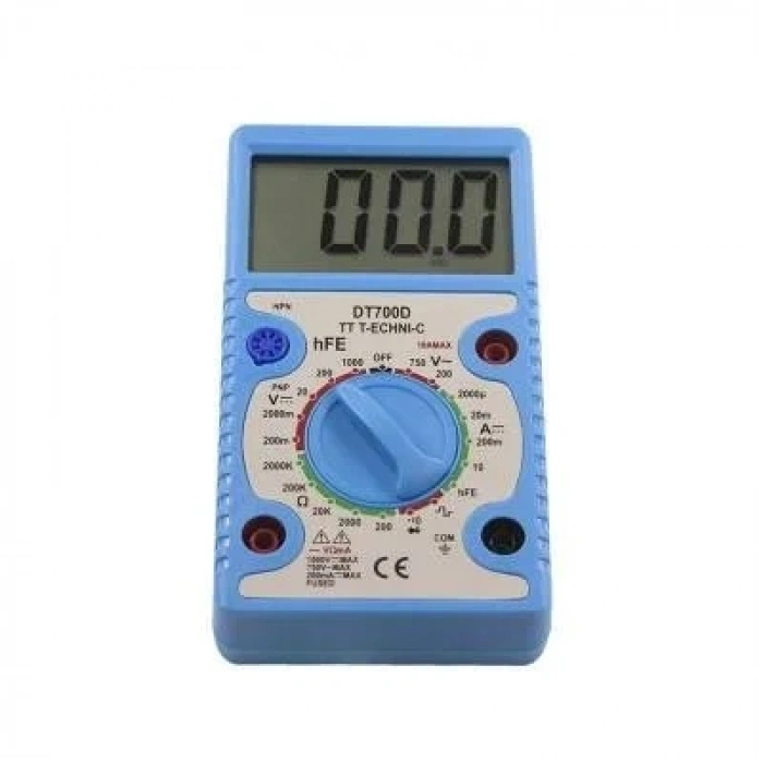 DT-700D Dijital Avometre Multimetre Ölçü Aleti