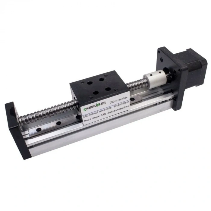 DXG NEMA17 100mm Lineer Hareket Modülü