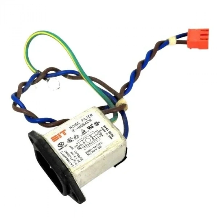 EMI Filtre 6A Erkek Power Soketi - IF-N06AEW