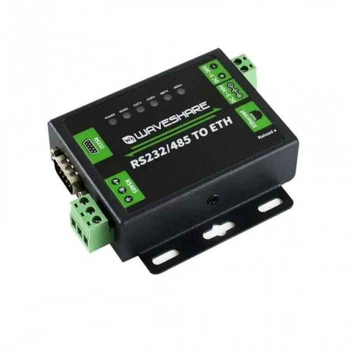 Endüstriyel RS232/RS485 - Ethernet Dönüştürücü