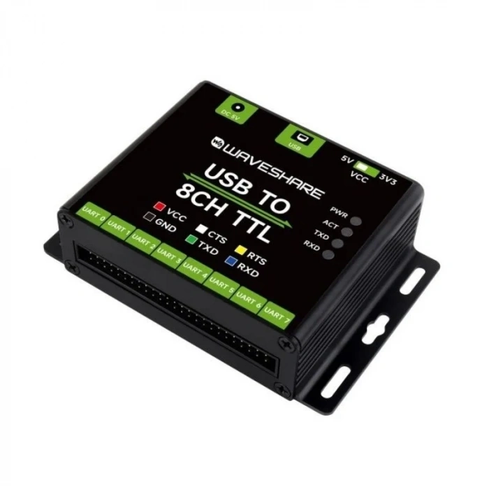 Endüstriyel USBden 8 Kanal TTL UART Dönüştürücü
