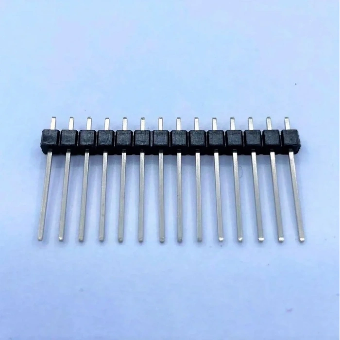 Erkek Pin Header 14 Pin 19 mm 2.54mm 1x14 180° Tek Sıra