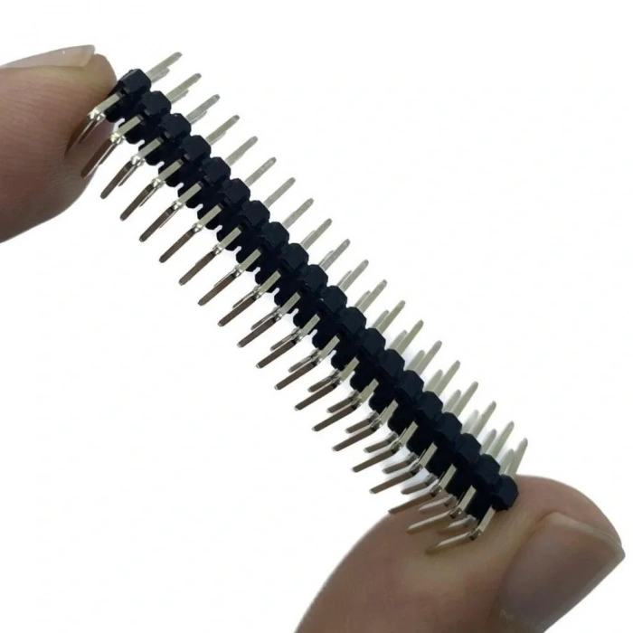 Erkek Pin Header 2X20 Pin Male 2.54mm 90° Çift Sıra