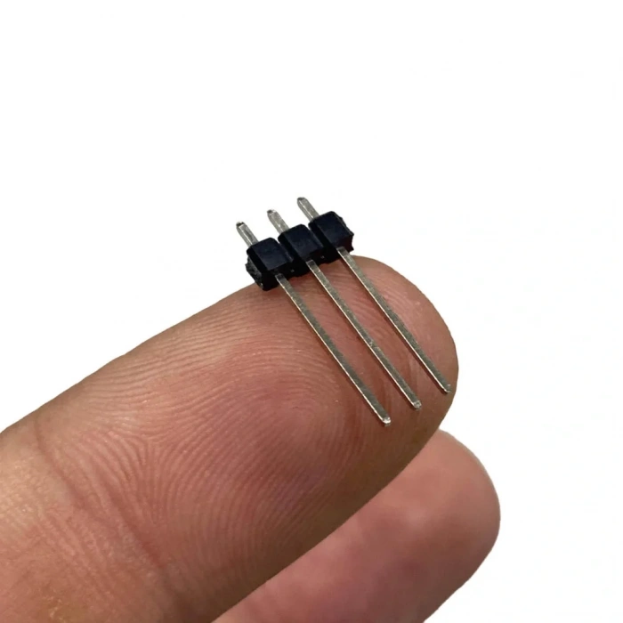 Erkek Pin Header 3 Pin 19 mm 2.54mm 1x3 180° Tek Sıra