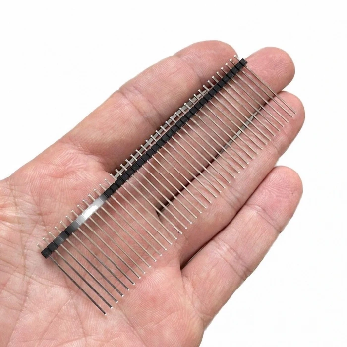 Erkek Pin Header 40 Pin 32 mm 2.54mm 1x40 180° Tek Sıra