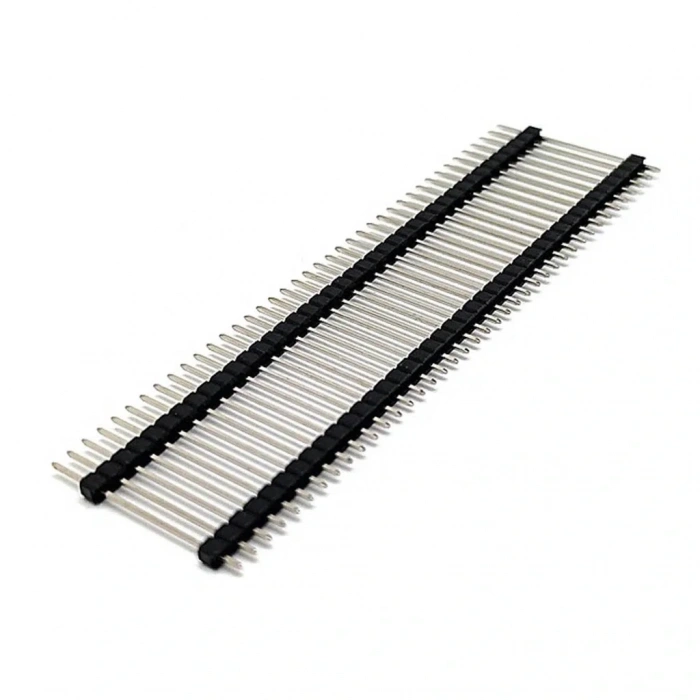 Erkek Pin Header 40 Pin 32 mm 2.54mm 1x40 180° Tek Sıra Çift Yönlü