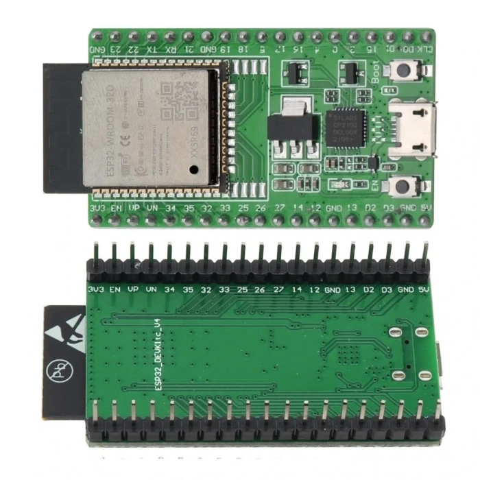 ESP32 WROOM 32D WiFi Bluetooth Geliştirme Kartı 38 Pin