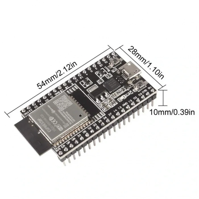 ESP32-WROOM-32D Wifi Bluetooth Geliştirme Kartı