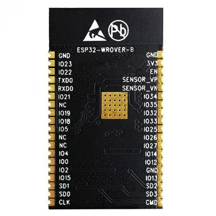 ESP32-WROVER-B 8M 64Mbit Wi-Fi Bluetooth Modülü