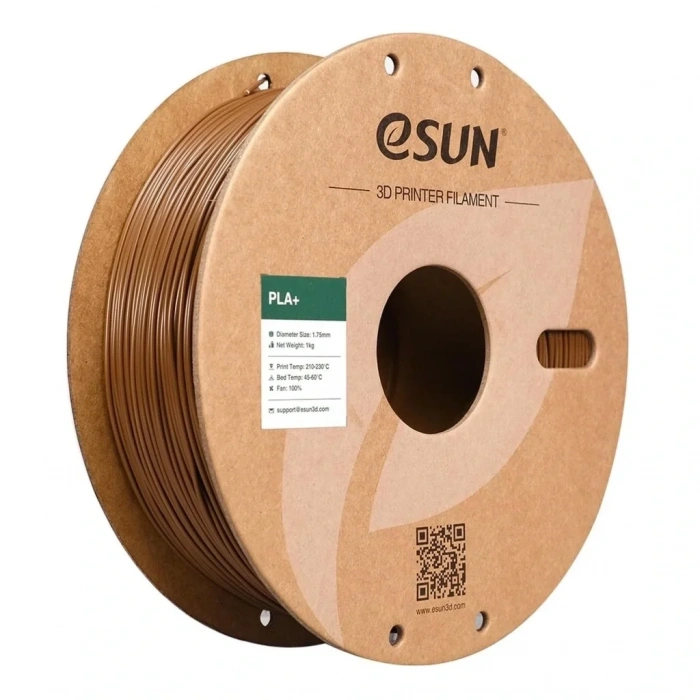 eSUN Kahverengi Pla+ Filament 1.75mm 1 KG