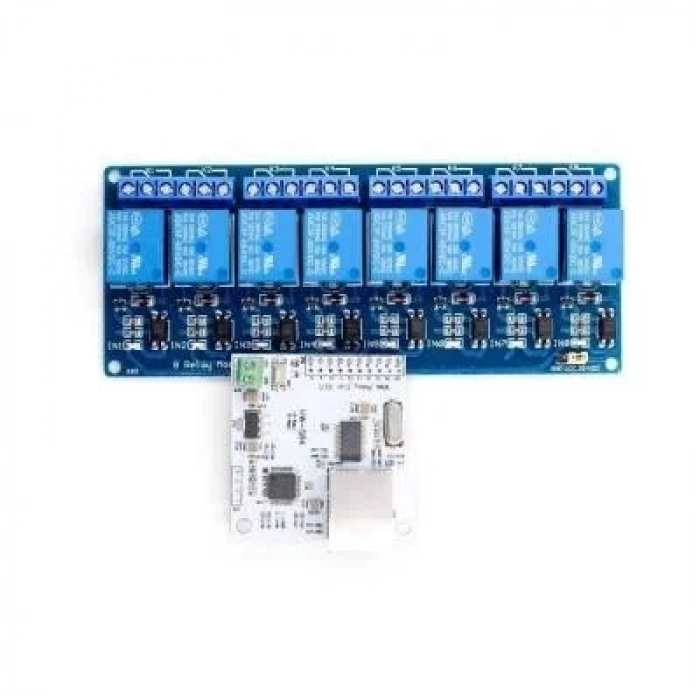 Ethernet 8/16 Kanal Röle Kontrol Modülü Akıllı Ev