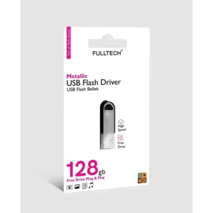 FD12 128GB Metal Süper Hızlı Flash Bellek