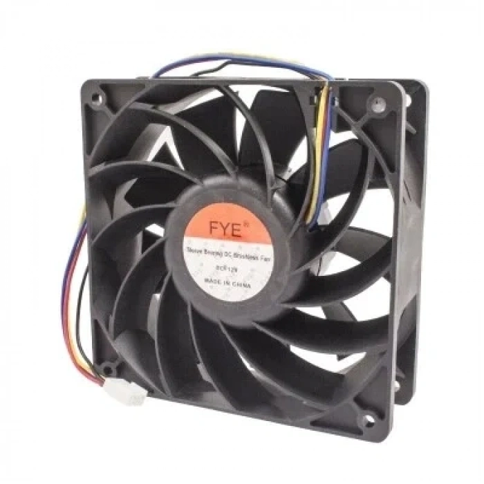 FYE 12V DC Fan 120x120x38mm - 4 Kablolu