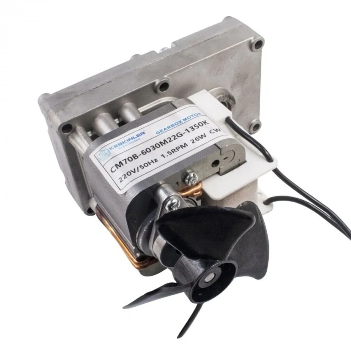 GM-70 220V AC 1.5RPM Redüktörlü Motor
