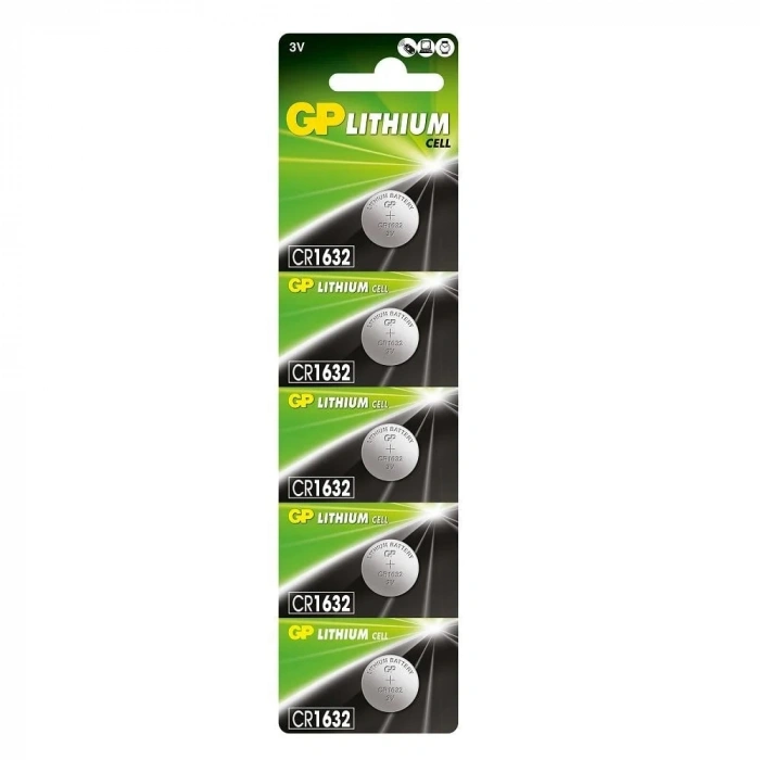 GP CR1632 3V Lityum Pil 5’li Blister