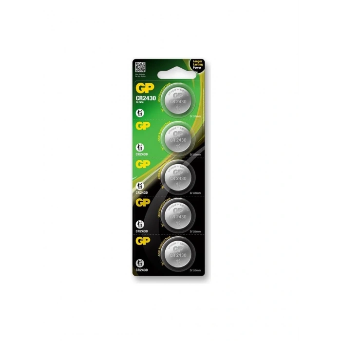 GP CR2430 3V Lityum Pil 5’li Blister
