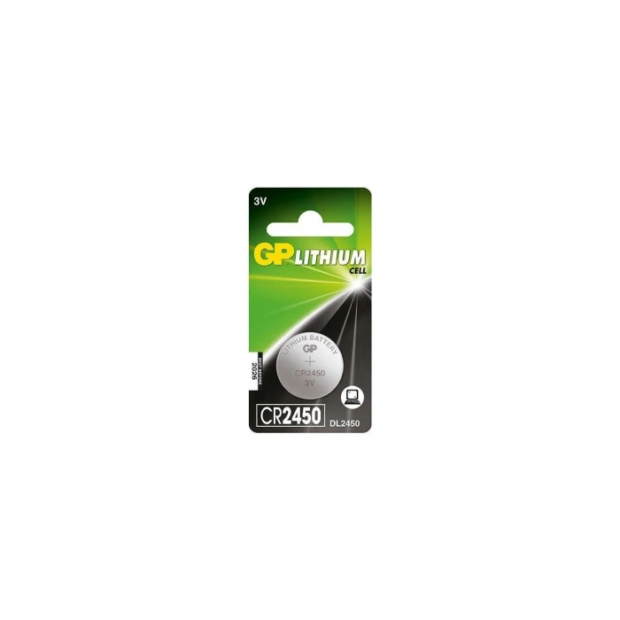 GP CR2450 3V Lityum Pil Tekli Paket