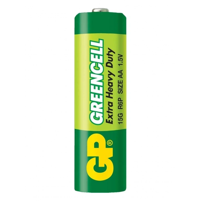 GP GP15G Greencell R6 AA Çinko Kalem Pil 4lü Shrink 