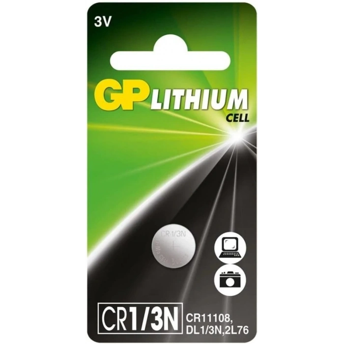 Gp Lityum (CR1/3N) Tekli Pil