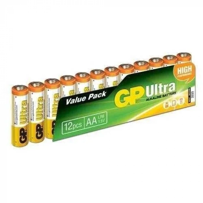 GP Ultra 12li AA Kalem Pil - Ekonomik Paket
