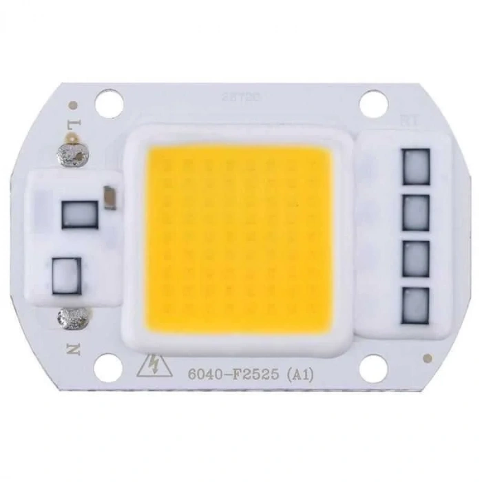 Gün Işığı 220V Projektör Cob Led 50W Driver Çipli