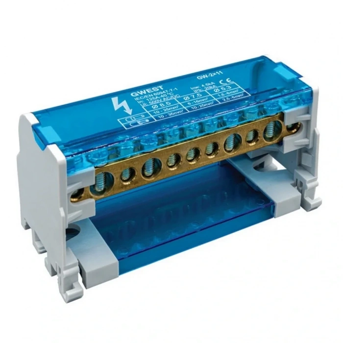 Gwest GW-2x11 2 Kutuplu 125A Girişli Dağıtıcı Ünite