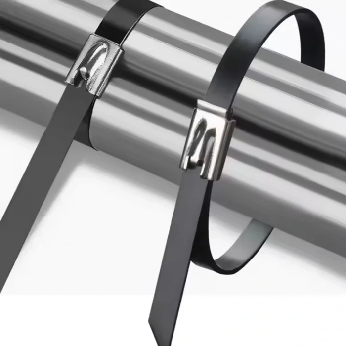 GWEST PVC Kaplı Metal Kablo Bağı PVC MTL 520 ST 520x4,6mm  (100 adet)