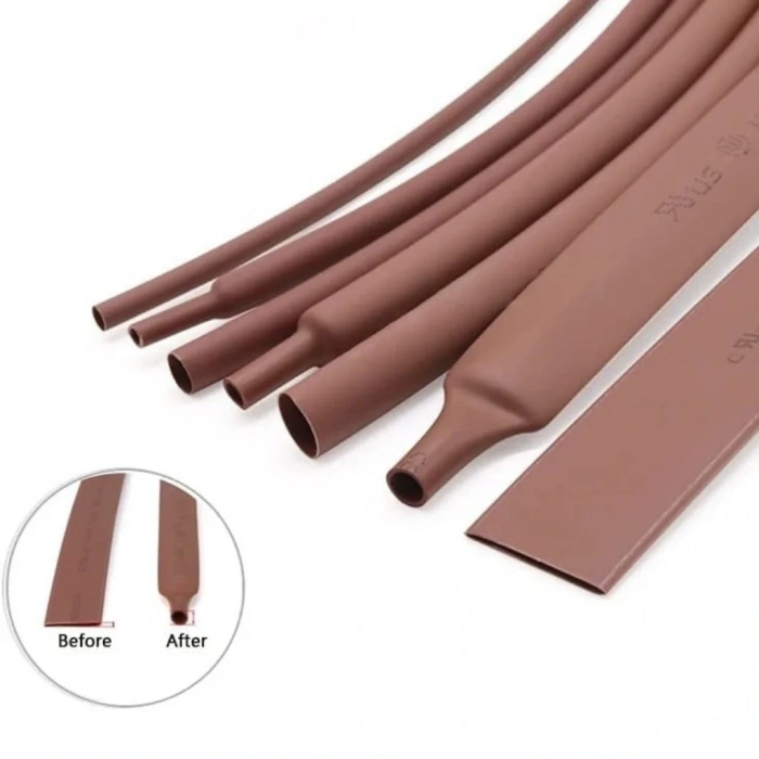 Gwest Woer Isı İle Daralan Makaron Kahverengi 4.8mm 100 Metre