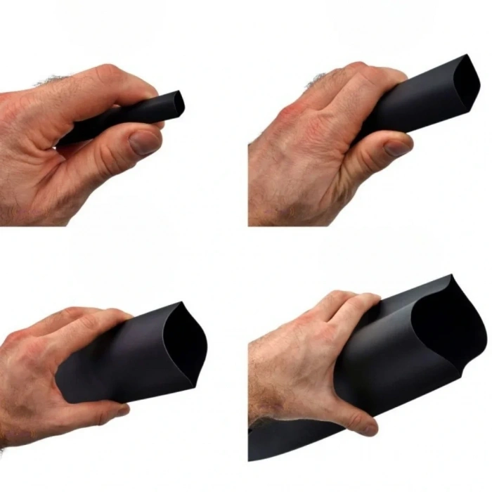Gwest Woer Isı İle Daralan Makaron Siyah Çap:1.5mm 200 Metre