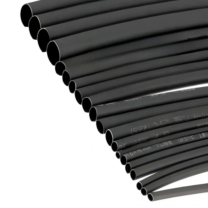 Gwest Woer Isı İle Daralan Makaron Siyah Çap:6mm 200 Metre