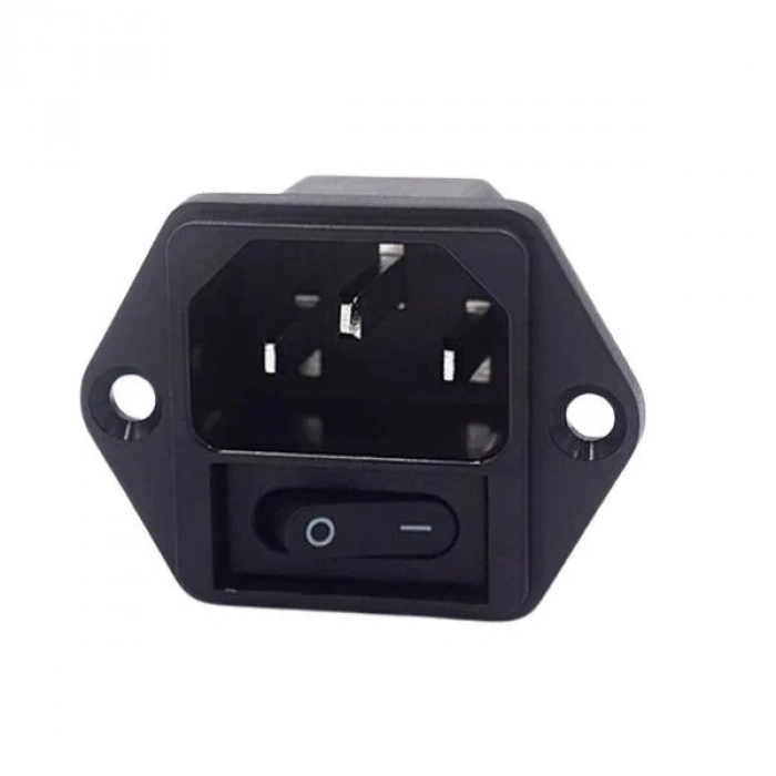 HD-901 Erkek Power Soketi T85 On-Off Anahtarlı