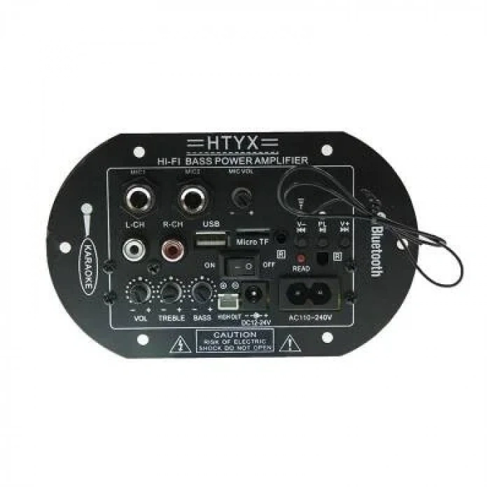 HiFi 120W Mp3 Karaoke Bluetooth Amfi Devresi