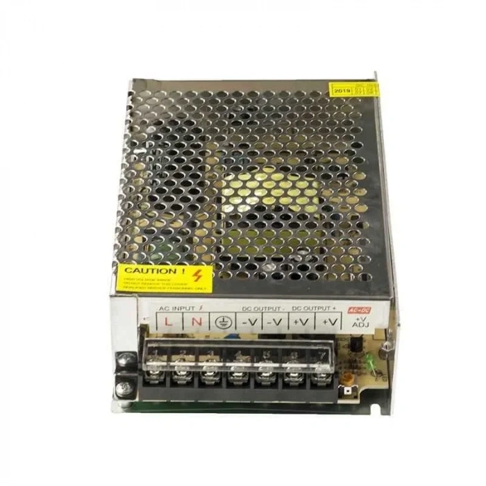 Hightek 12V 10A Metal Kasa Adaptör - LED Driver