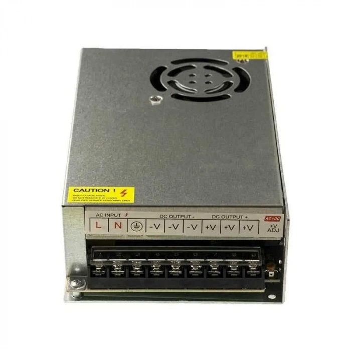 Hightek 12V 30A Metal Kasa Adaptör - LED Driver