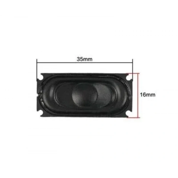 Hoparlör 35x16mm 8 ohm 8? 2W