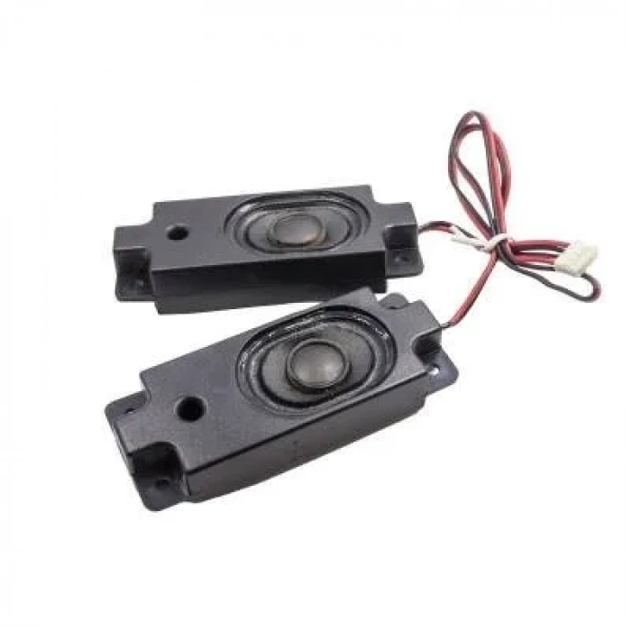 Hoparlör Çifti JST Soketli 80x31mm 8Ohm 2W