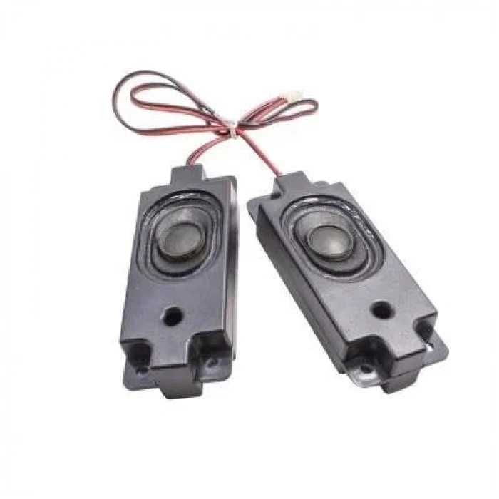 Hoparlör Çifti JST Soketli 80x31mm 8Ohm 2W