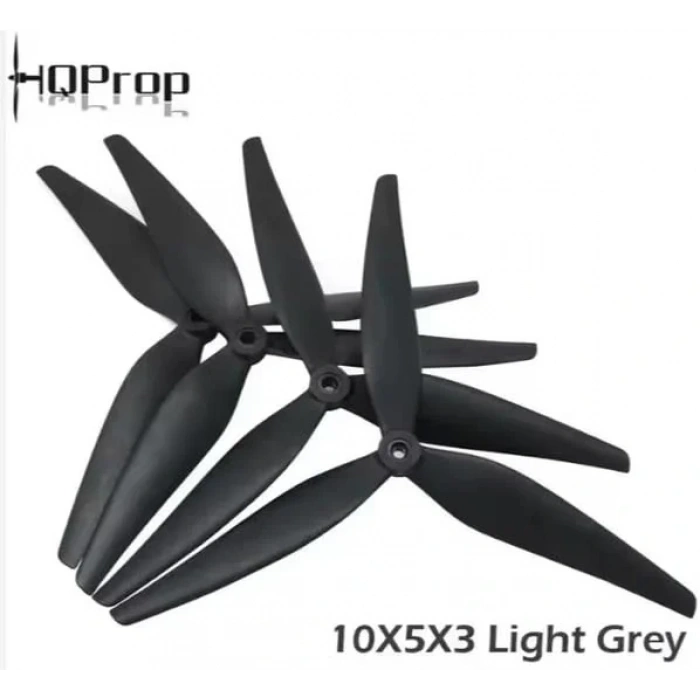 HQProp 10X5X3 1050 3 Bıçak FPV Drone Pervane Çifti